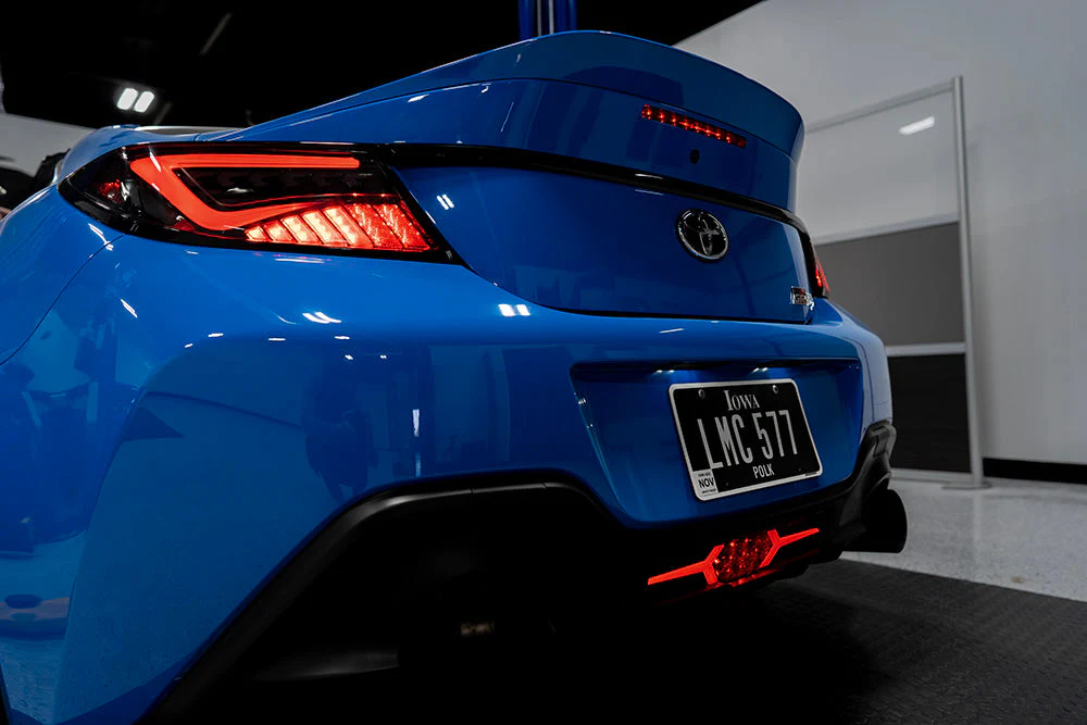 OLM "Scythe Style" LED Taillights (Smoke Lens/Black Base/White Bar) - 2022+ BRZ / GR86 - Image 2