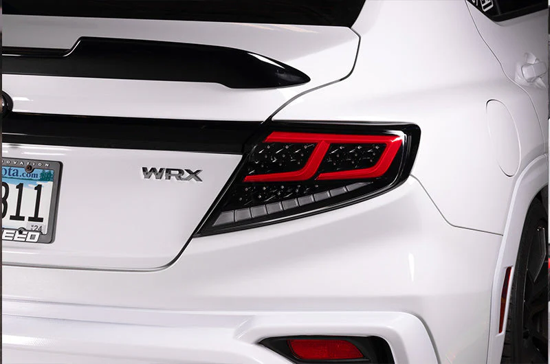 OLM Spec-AR LED Taillights (Clear Lens/Black Base/Red Bar) - 2022+ WRX - Image 11