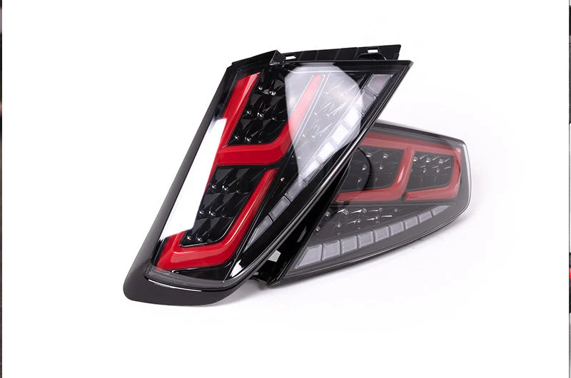 OLM Spec-AR LED Taillights (Clear Lens/Black Base/Red Bar) - 2022+ WRX - Image 5