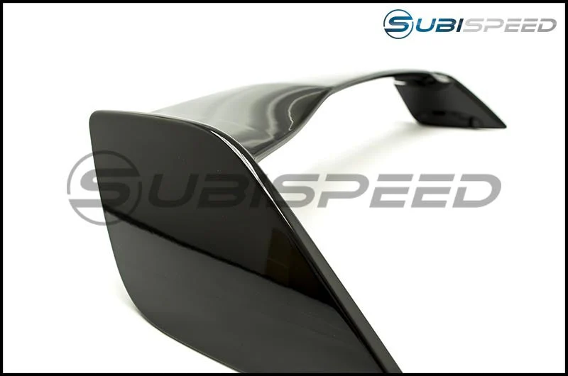 OLM STI Style Paint Matched Spoiler - Crystal Black Silica / Raven - 2015-2021 Subaru WRX / STI - Image 4