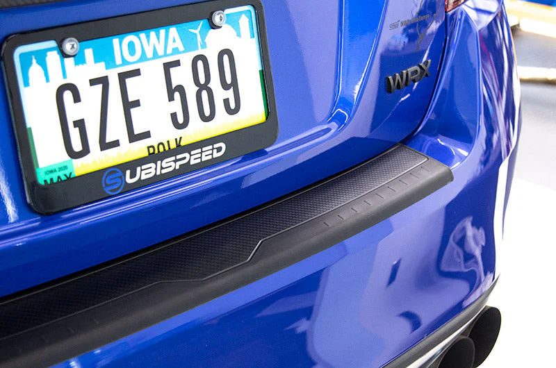OLM V2 Carbon Look Rear Bumper Protector - 2015+ WRX / STI - Image 2
