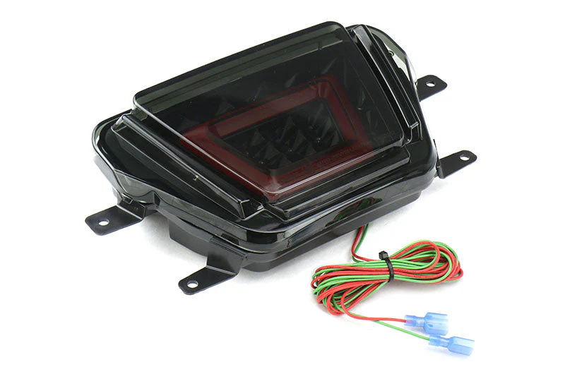 OLM V2 F1 Style Multifunction 4th Brake Light (Smoke Lens, Black Base, Red Bar) - 2020+ Supra - Image 4