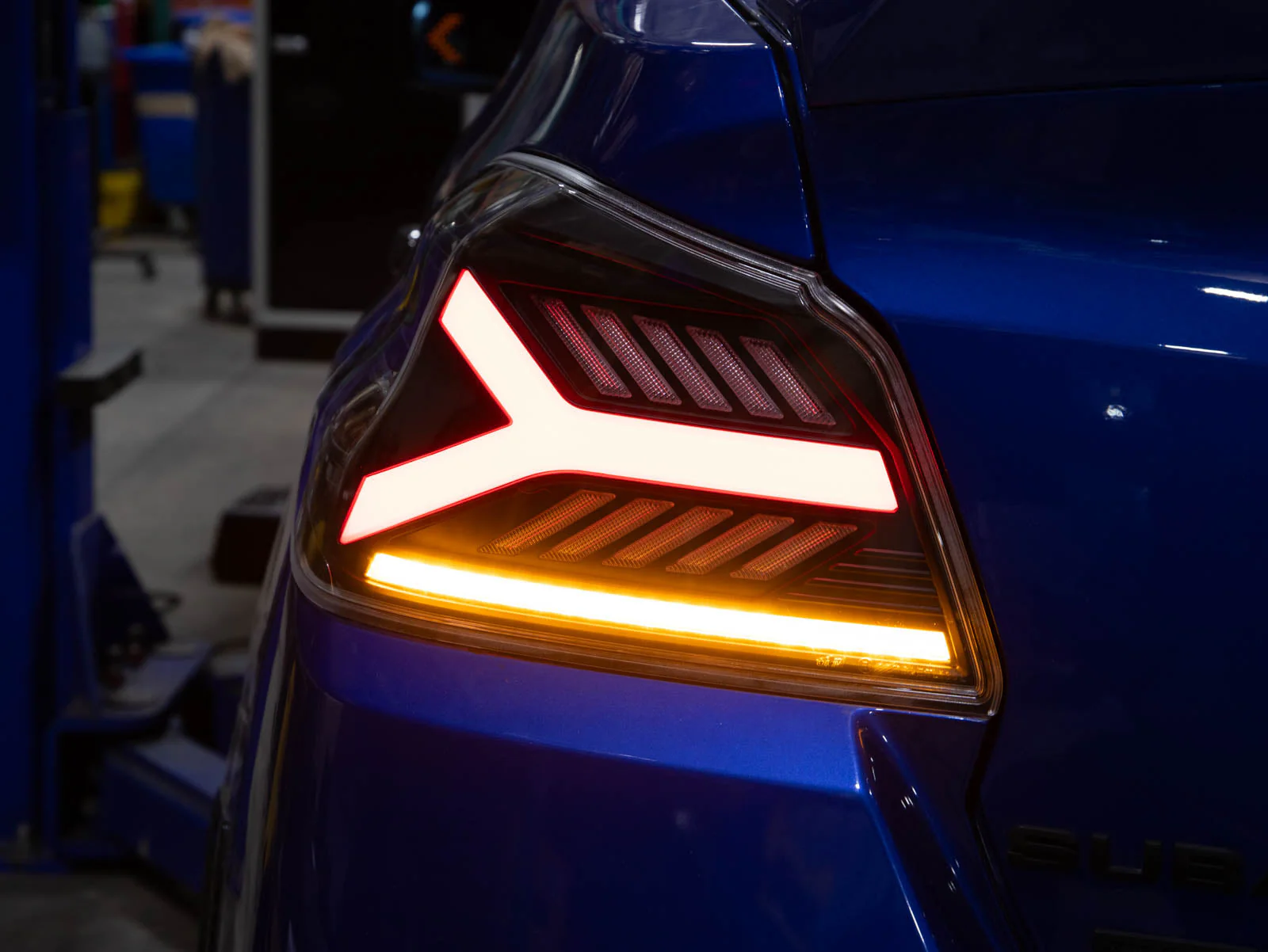 OLM Y-Spec LED Taillights (Clear Lens Red Optic) - 2015-2021 WRX / STI - Image 9