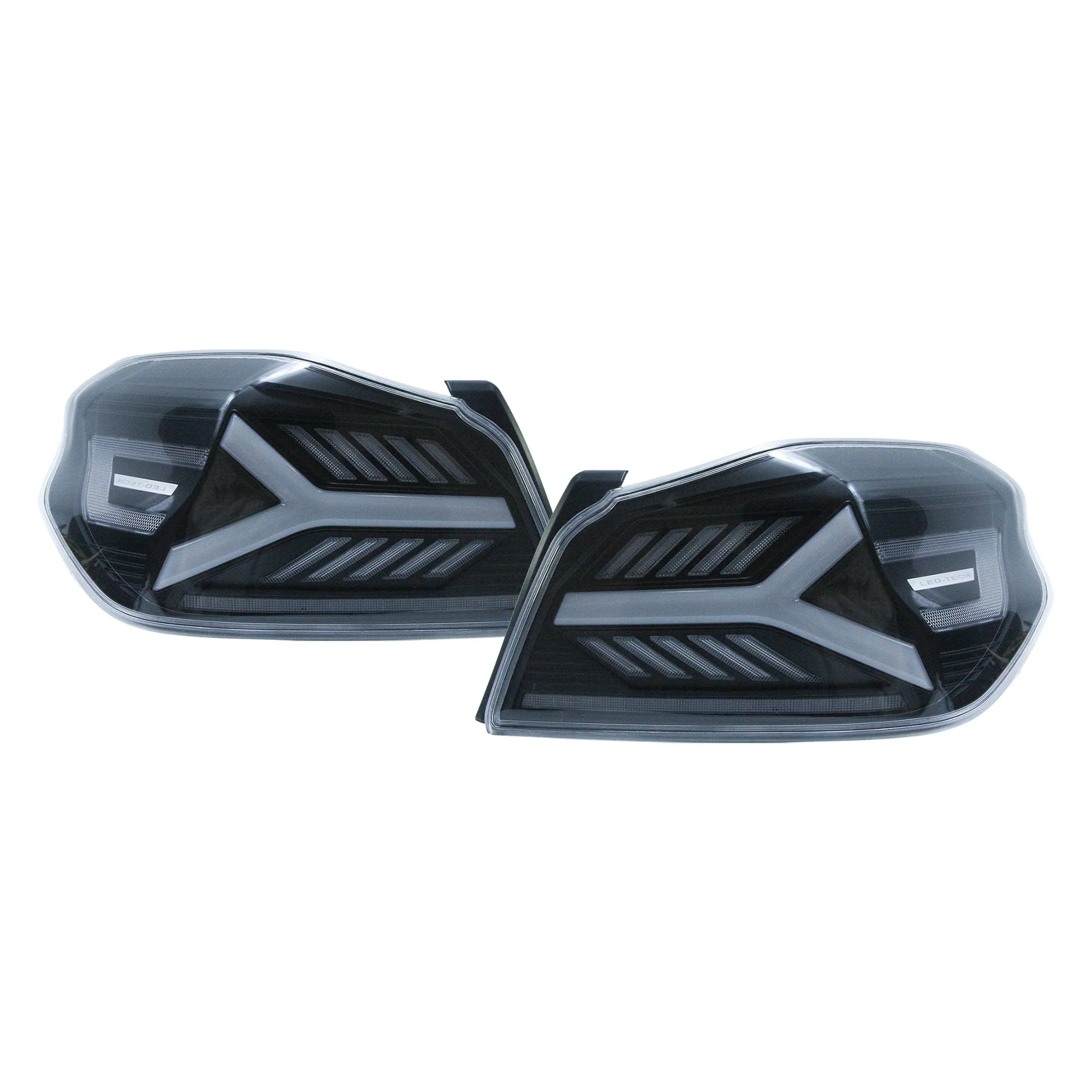 OLM Y-Spec LED Taillights (Clear Lens White Optic) - 2015-2021 WRX / STI - Image 5