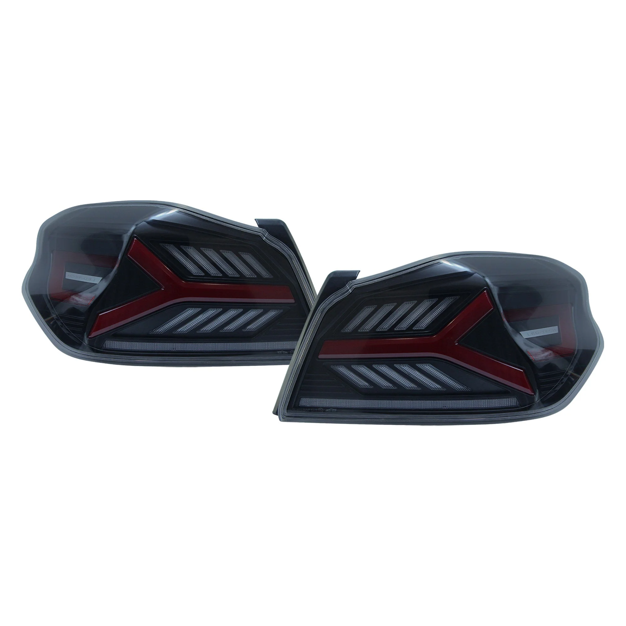 OLM Y-Spec LED Taillights (Smoke Lens  Red Optic) - 2015-2021 WRX / STI - Image 6