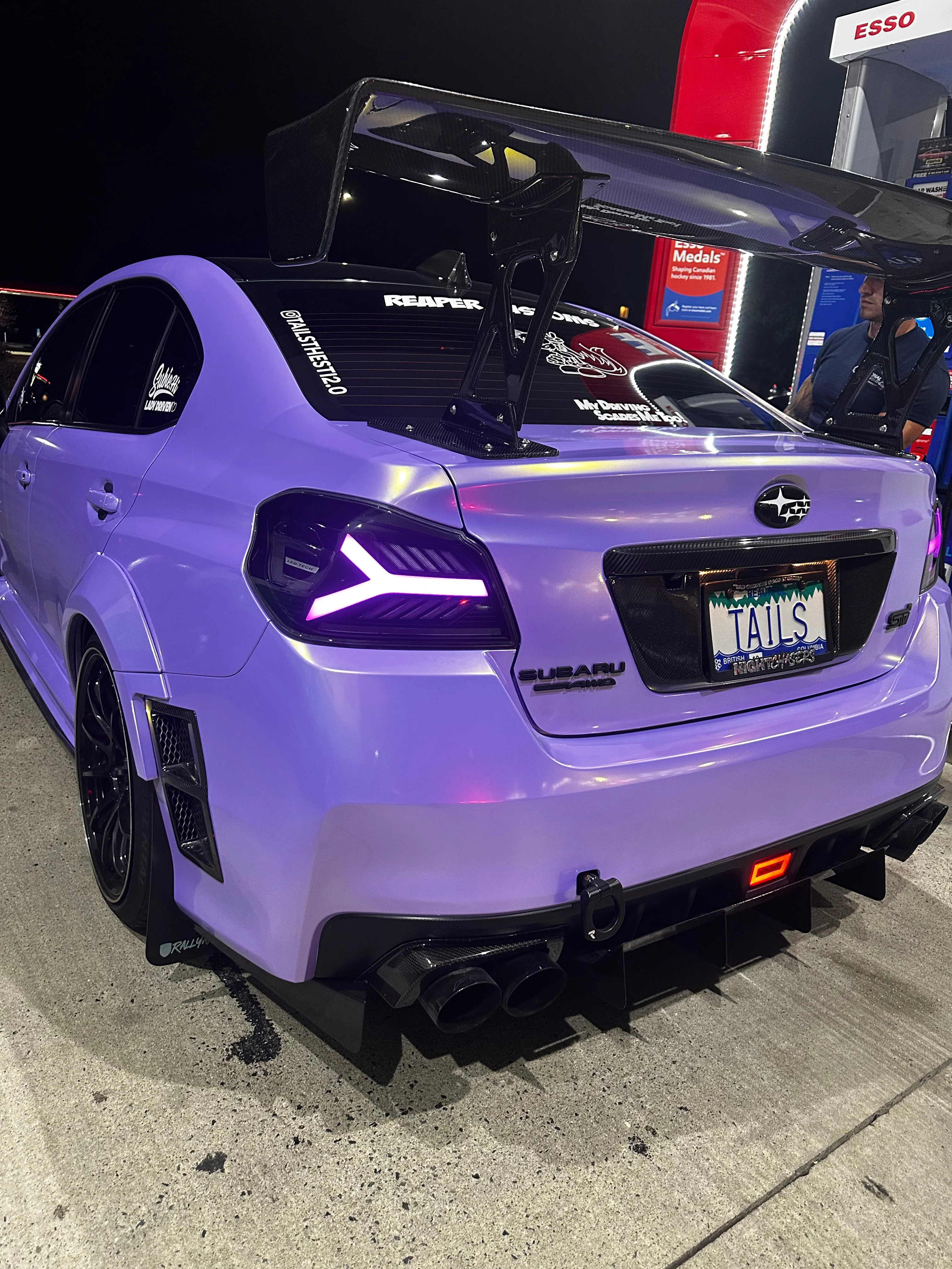 OLM Y-Spec LED Taillights (Smoke Lens  White Optic w/RGB) - 2015-2021 WRX / STI - Image 3