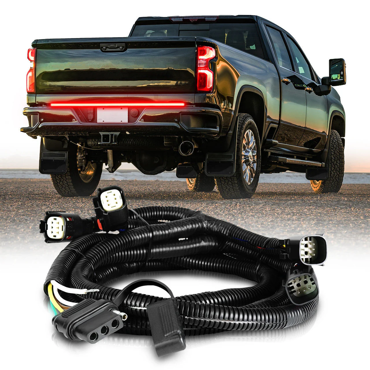 OPT7 Redline Triple Tailgate Light Bar 48" Bundle for Chevy Silverado-GMC Sierra 1500 19-21 - Image 10