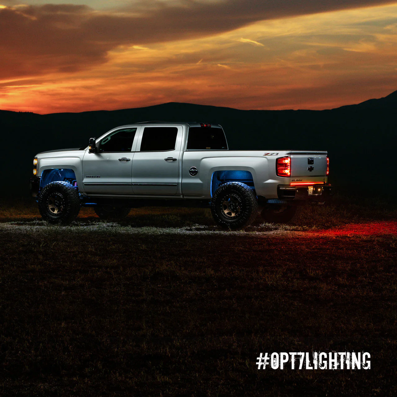 OPT7 Redline Triple Tailgate Light Bar 48" Bundle for Chevy Silverado-GMC Sierra 1500 19-21 - Image 9