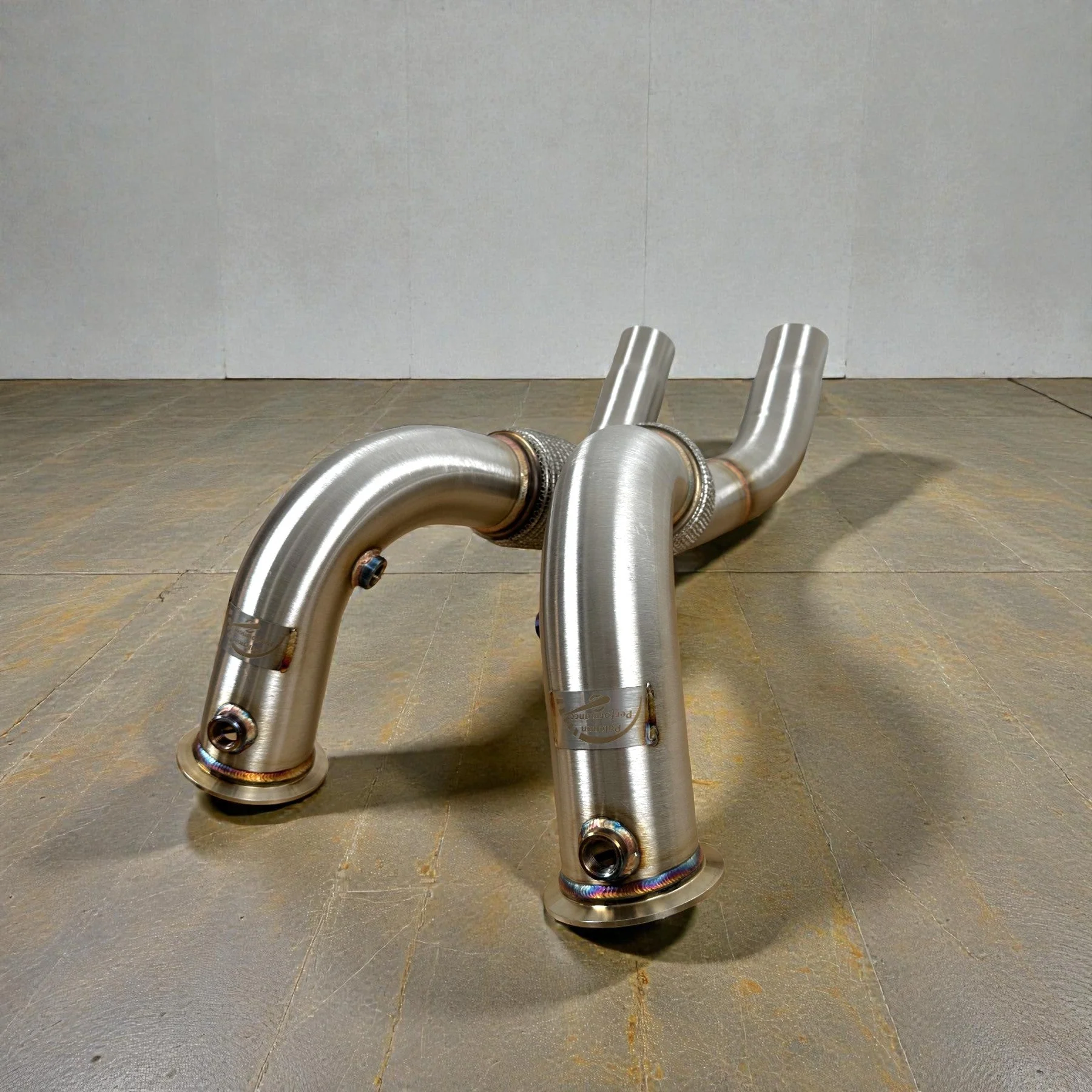 BMW N63/N63TU Catless Race Downpipes - 550i, 650i, 750i, Alpina B6 B7 (Chassis F01 F02 F06 F12 F13 F07 F10) - Image 6