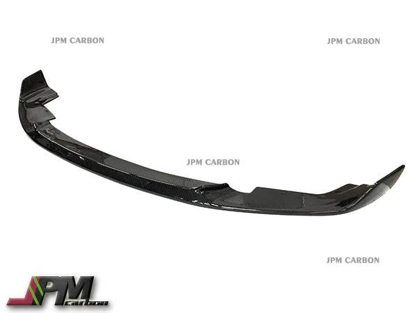 Performance Style Carbon Fiber Front Bumper Add-on Lip Fits For 2019-2021 BMW F87 M2 Competition Only - Image 2