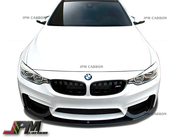 Performance Style Unpainted PP Front Bumper Add-on Lip Fits For 2015-2020 BMW F80 M3 / F82 M4 Only - Image 3