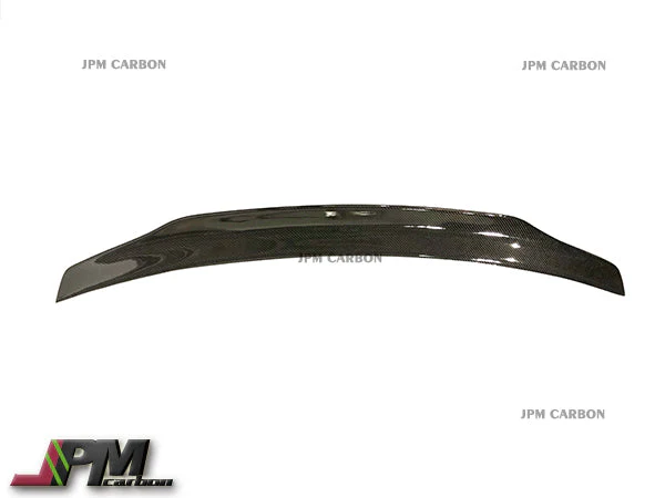 [JPMCarbon] PSM Style Carbon Fiber Trunk Spoiler Fits For 2014-2020 Mercedes-Benz W222 S-Class Sedan - Image 2
