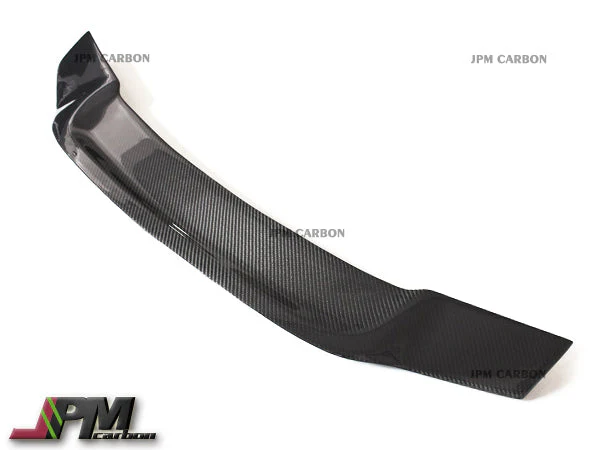 R Style Carbon Fiber Trunk Spoiler Fits For 2012-2014 Mercedes-Benz C204 Facelift C-Class Coupe Only - Image 2