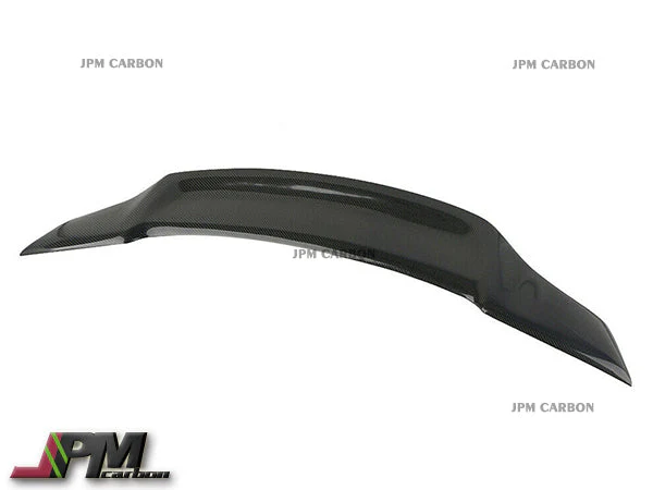 R Style Carbon Fiber Trunk Spoiler Fits For 2012-2014 Mercedes-Benz C204 Facelift C-Class Coupe Only - Image 3
