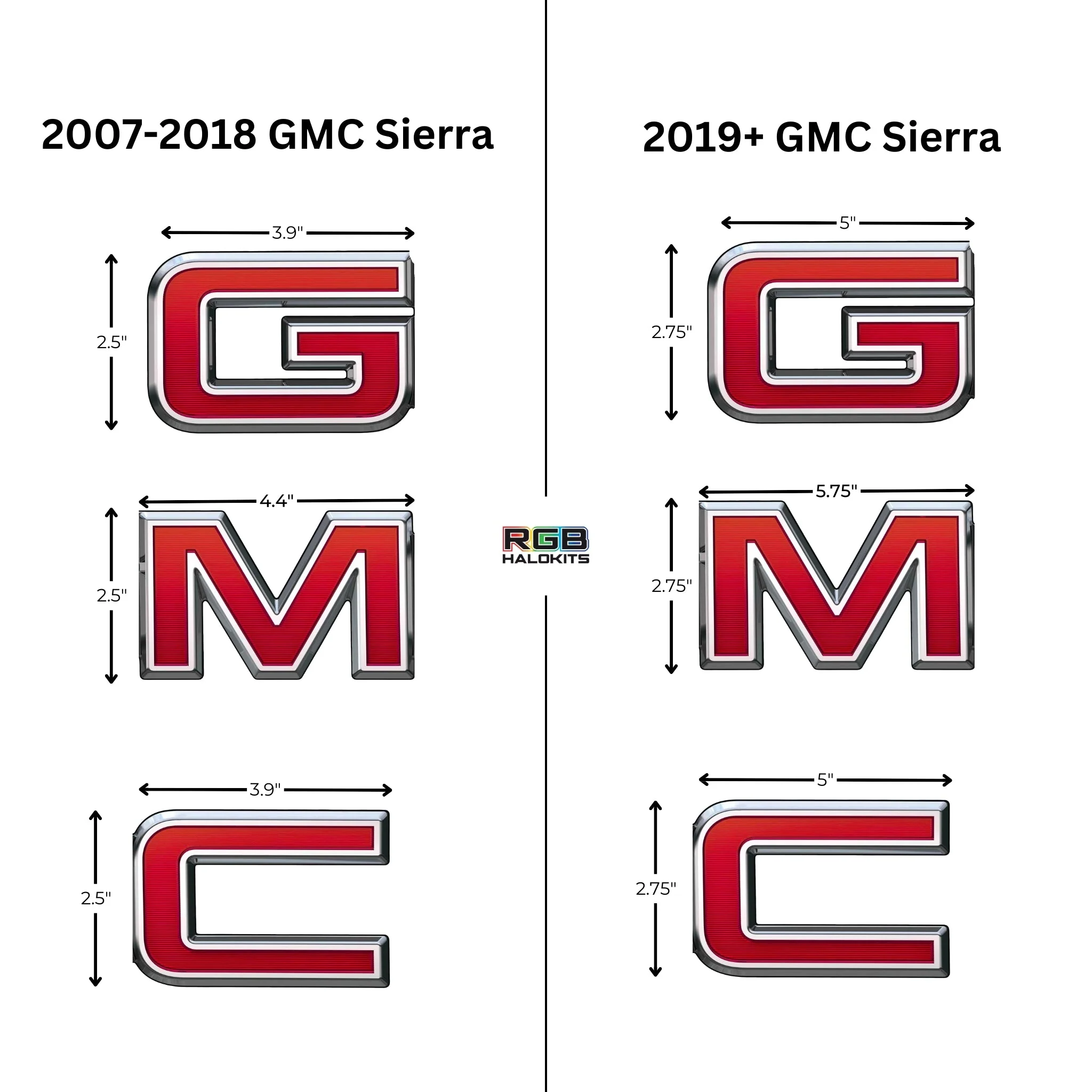 Rear Tailgate: GMC LED Emblem - Image 4