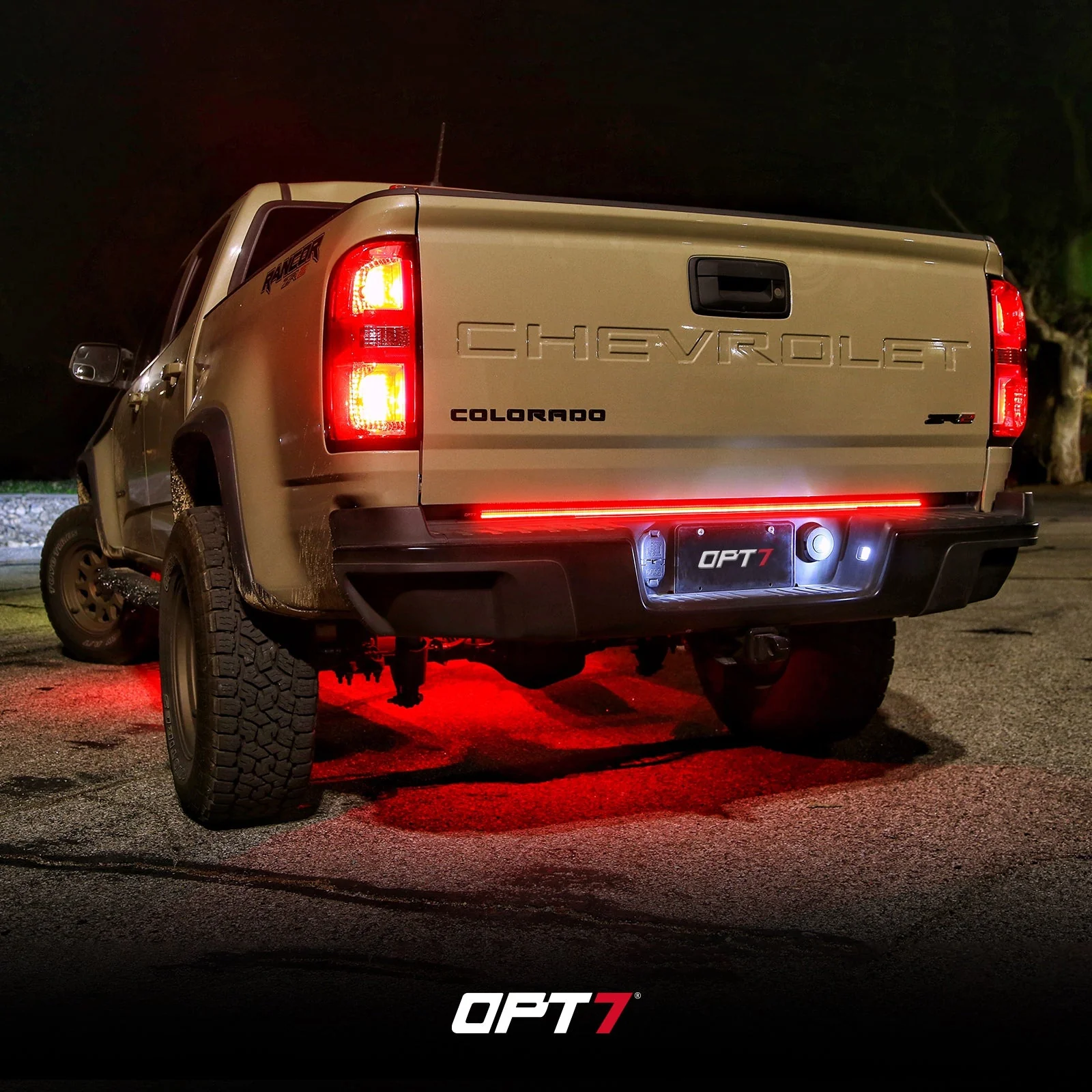 Redline Double Row LED Tailgate Light Bar with Reverse Light, Brake Light, Turn Signals and Hazard Light - Image 7