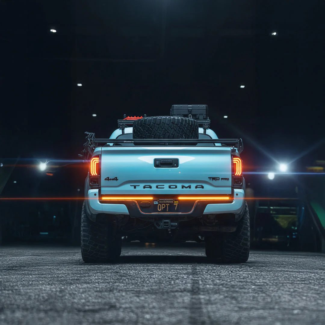 Redline Parlux Triple Row LED Tailgate Light Bar for Tacoma with Reverse Light, Brake Light & Sequential Turn Signals - Image 16