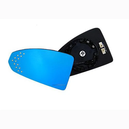 Rexpeed Anti Fog Polarized Blue Mirrors w/ LED Turn Signal | 2016-2019 Audi TT Mk3 (HMAD10BAH) - Image 2
