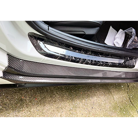 Supra GR 2020+ Carbon Fiber Door Sill Plate - Image 3