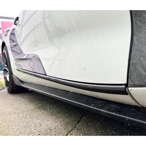 Supra GR 2020+ Carbon Fiber Door Sill Plate - Image 5