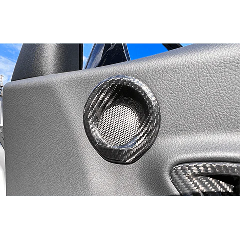 Supra GR 2020+ Forged Carbon Door Audio Speaker Covers (2pcs) - Image 2