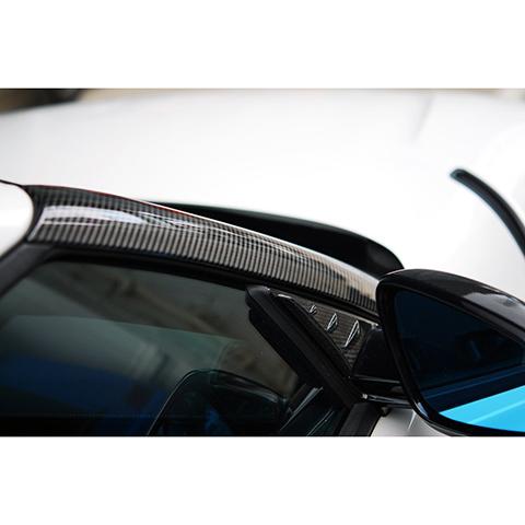 Supra 2020 Forged Carbon Exterior A Pillar Cover - Image 2