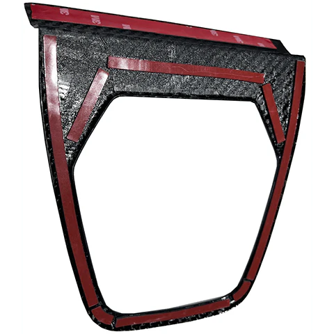GR86 / BRZ 2022+ GT Dry Carbon Shift Trim Cover-Matte - Image 3