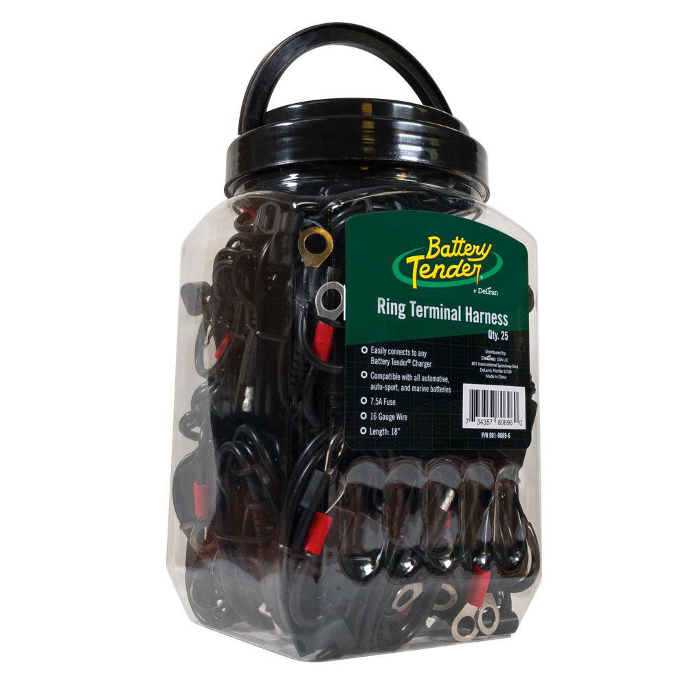 Ring Terminal Harness with Quick Disconnect 25 Pack
