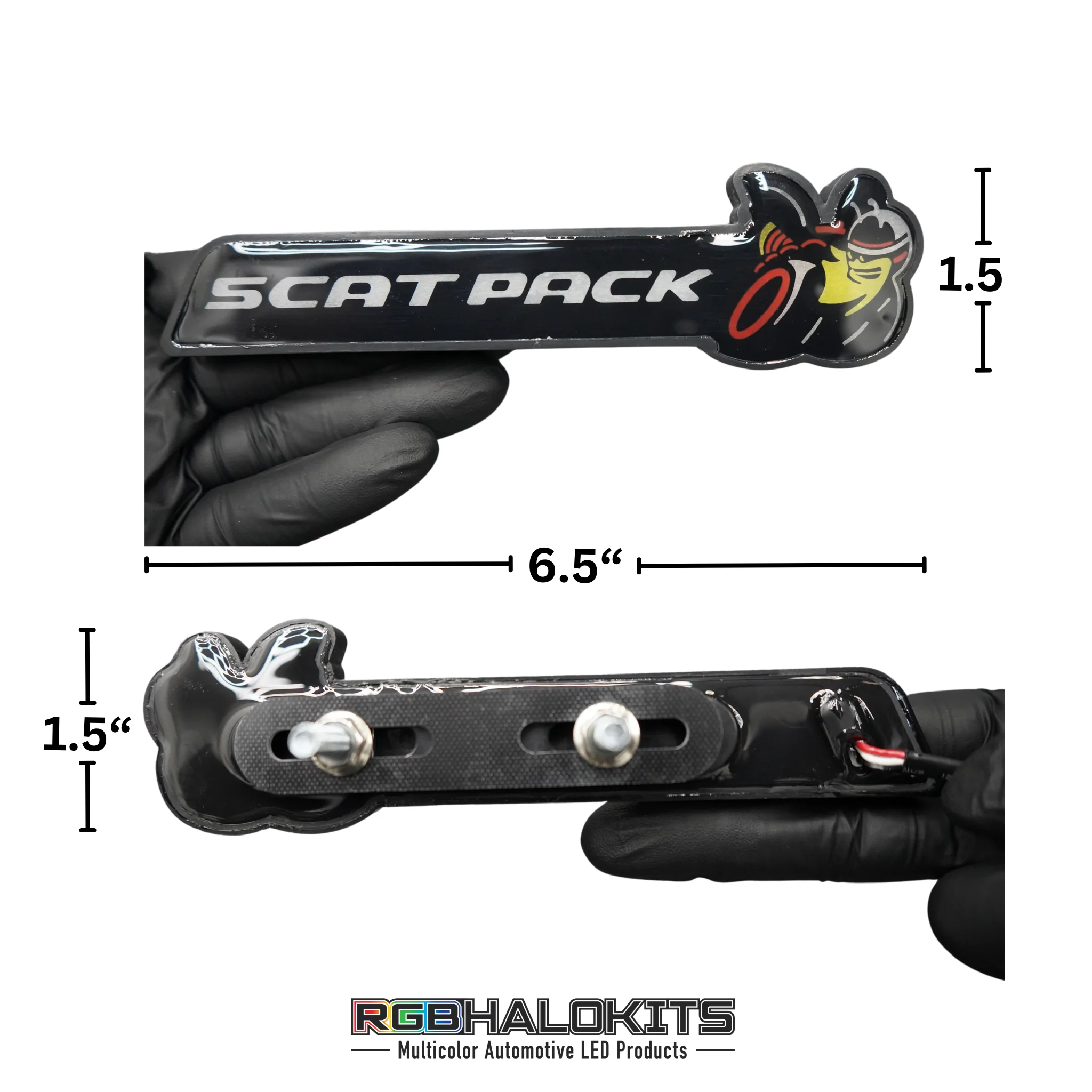 Scatpack LED Emblem Badge (Multicolor Flow) - Image 7