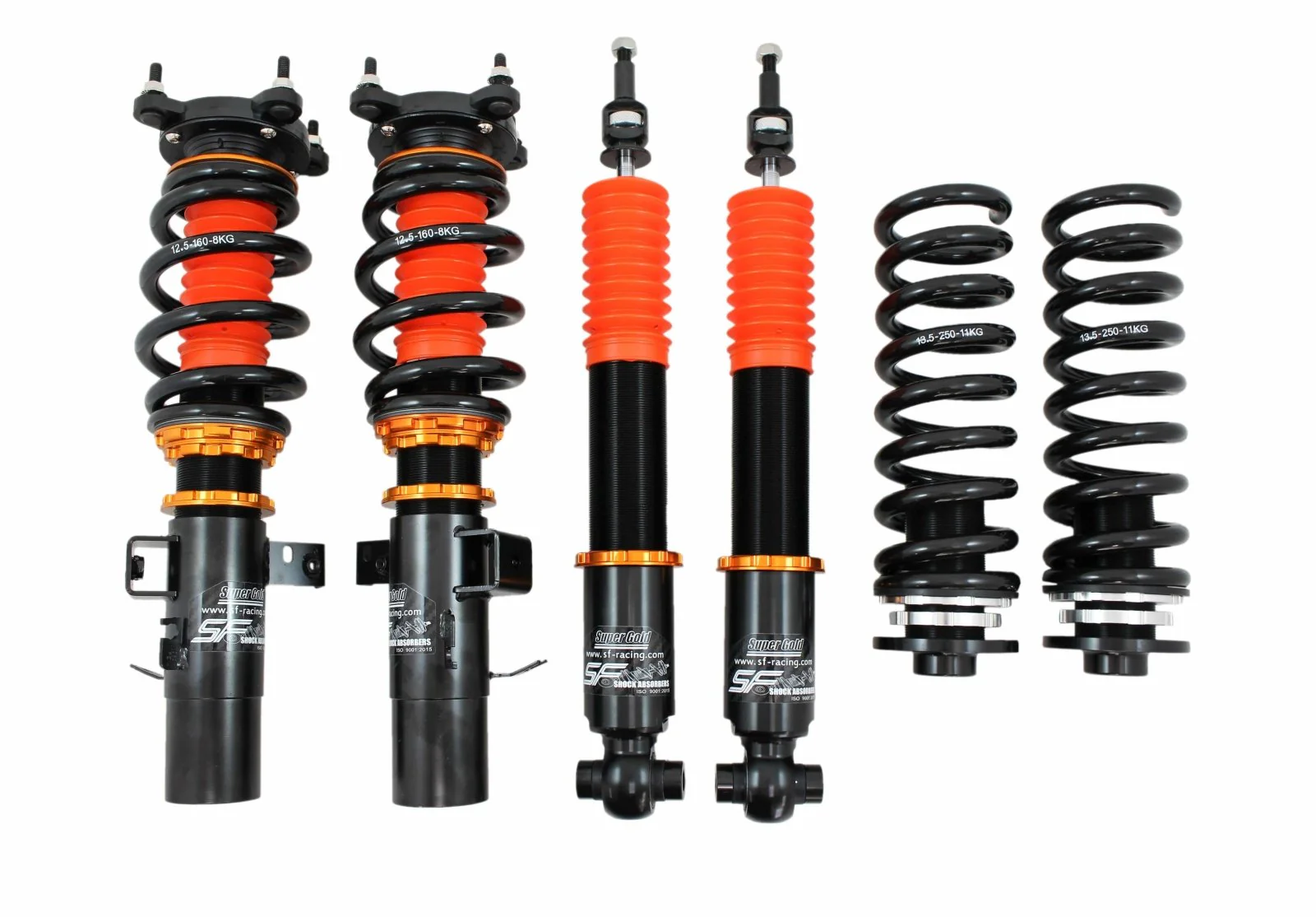SF Racing Sport Coilovers for 2016-2019 Chevrolet Cruze (J400/D2SC)