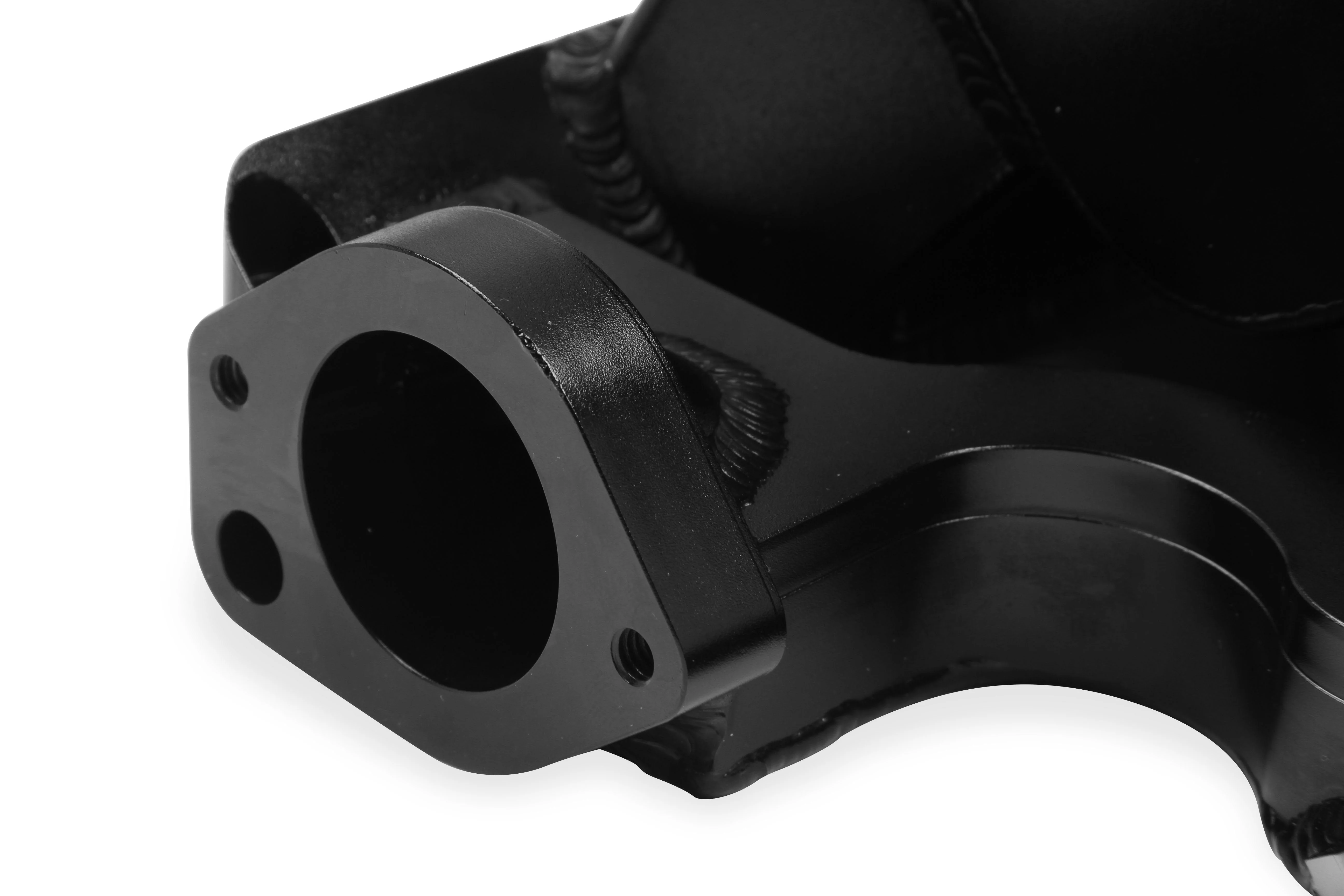 Sheet Metal Fabricated Intake Manifold 289-302 Small Block Ford Single Plane Carbureted Black with Sniper logo. - Image 5