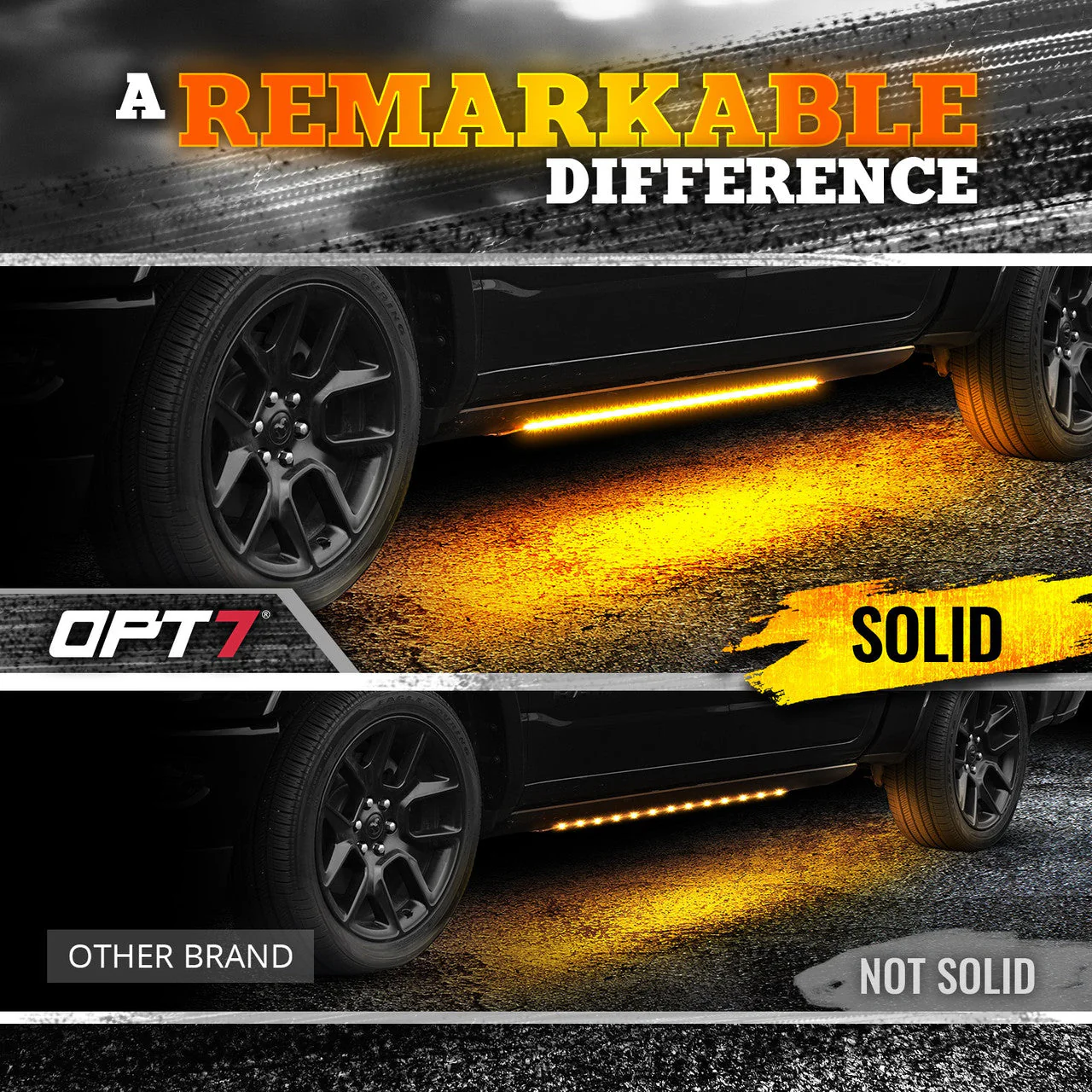 Sidekick Sequential Running Board 2PC Switchback LED Strip Kit - Image 3