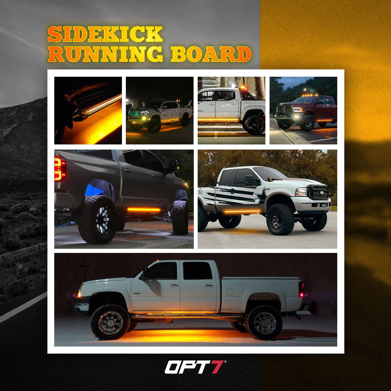 Sidekick Sequential Running Board 2PC Switchback LED Strip Kit - Image 8