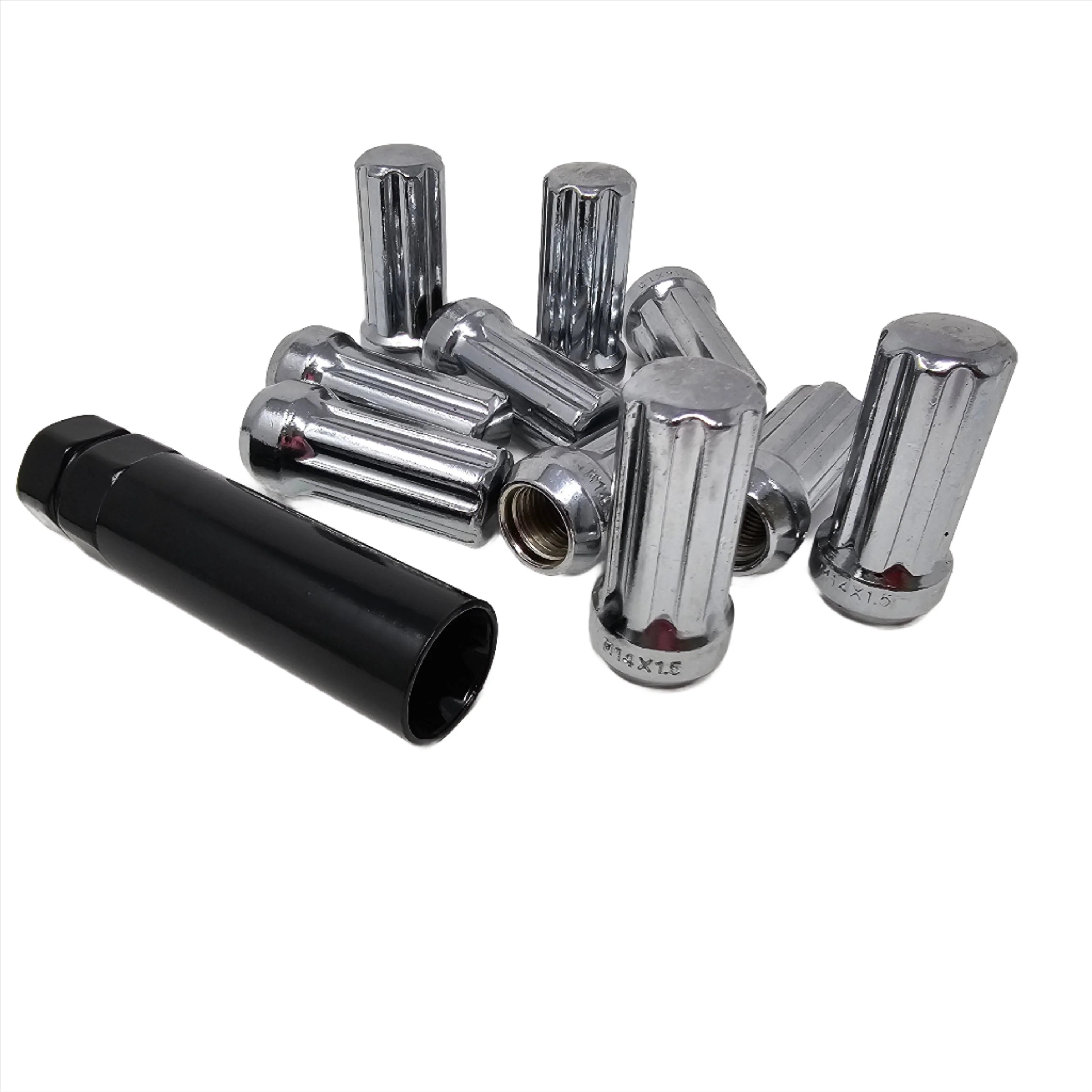 SMG Cold Forged Lug Nuts 14mmx1.5 Conical/Cone Bulge Seat Closed End - Image 5