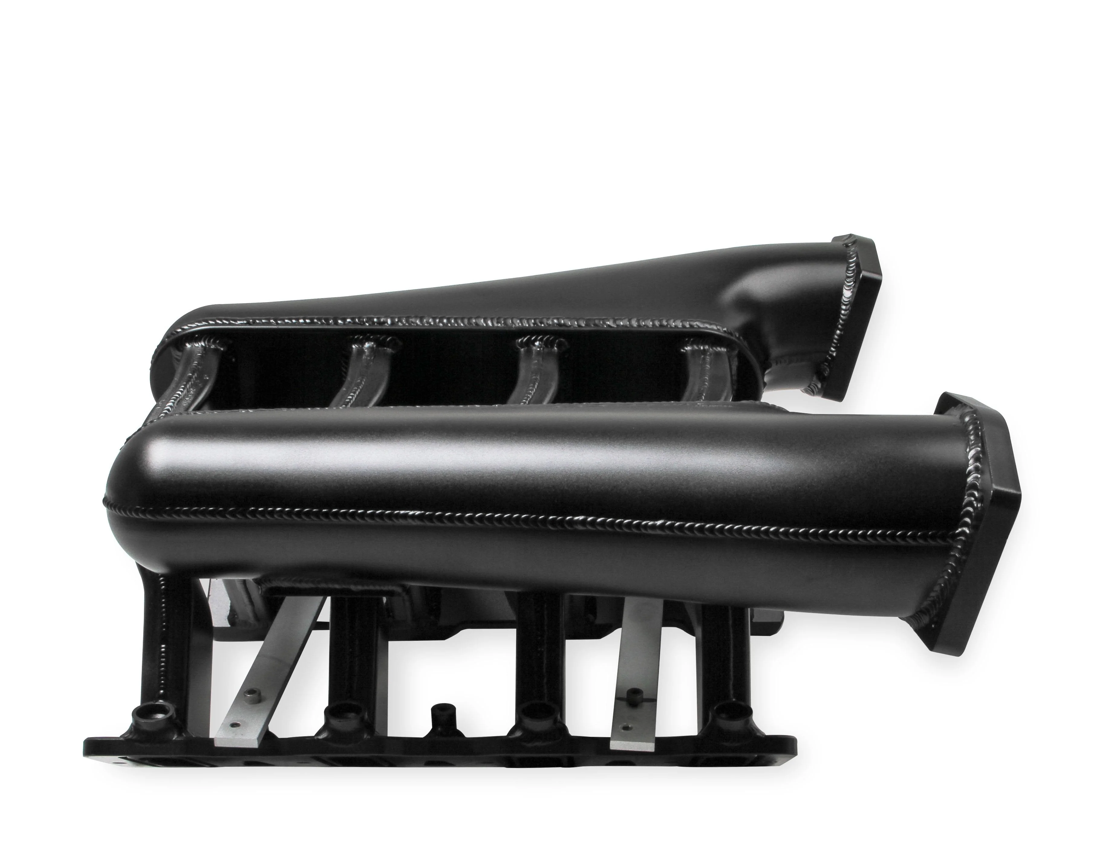 Sniper EFI Fabricated Intake Manifold Dual Plenum 102mm GM LS1/2/6, and Fuel Rail Kit - Black - Image 4