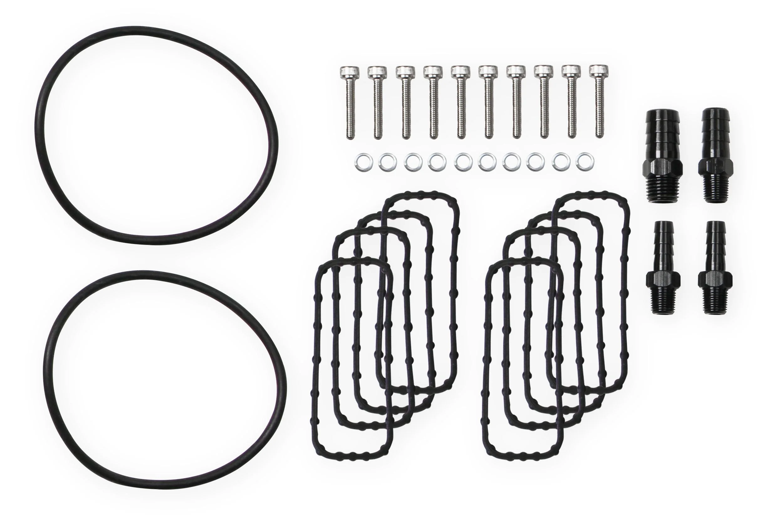 Sniper EFI Fabricated Intake Manifold Dual Plenum 102mm GM LS3/L92, and Fuel Rail Kit - Black - Image 11