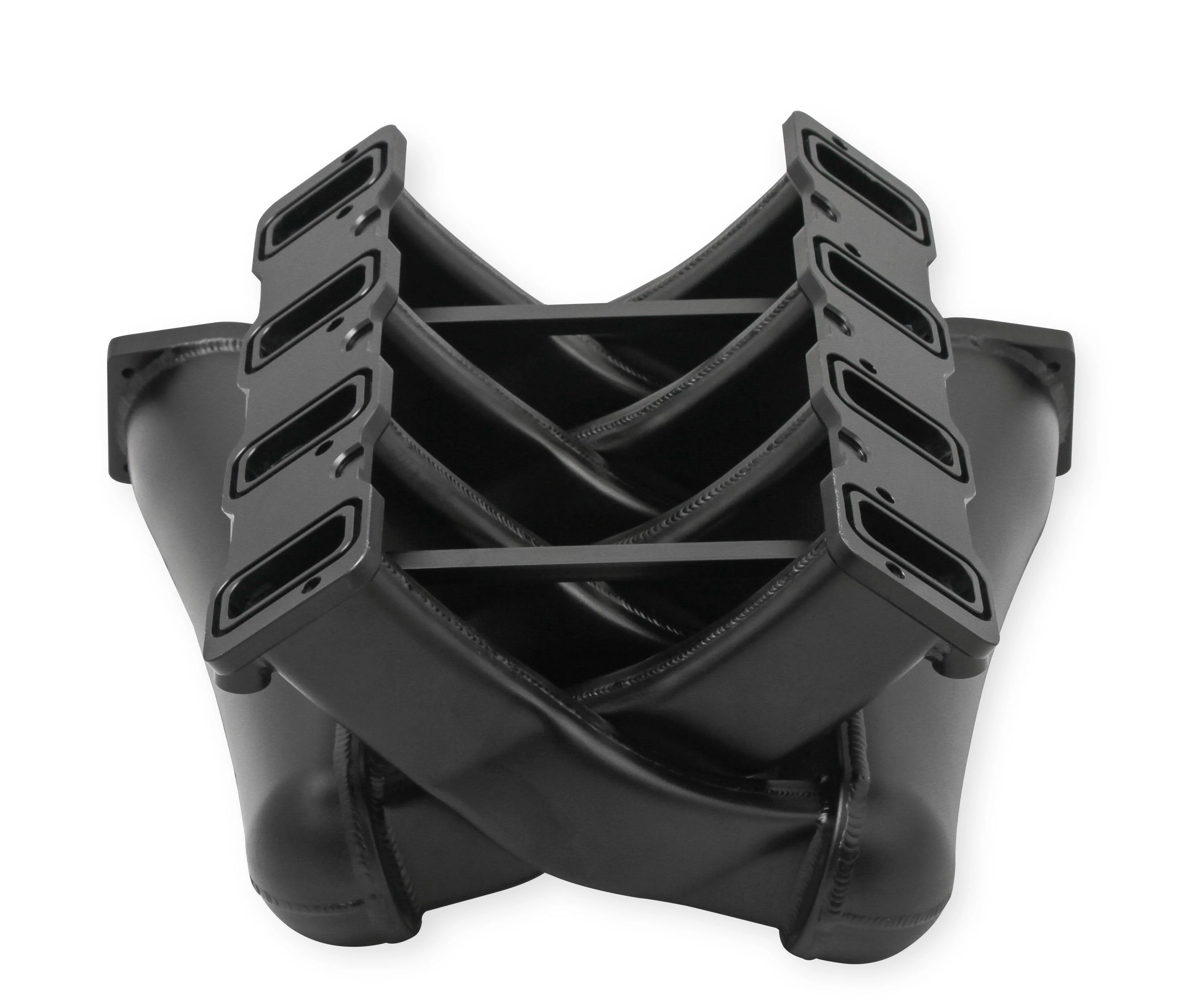 Sniper EFI Fabricated Intake Manifold Dual Plenum 102mm GM LS3/L92, and Fuel Rail Kit - Black - Image 7