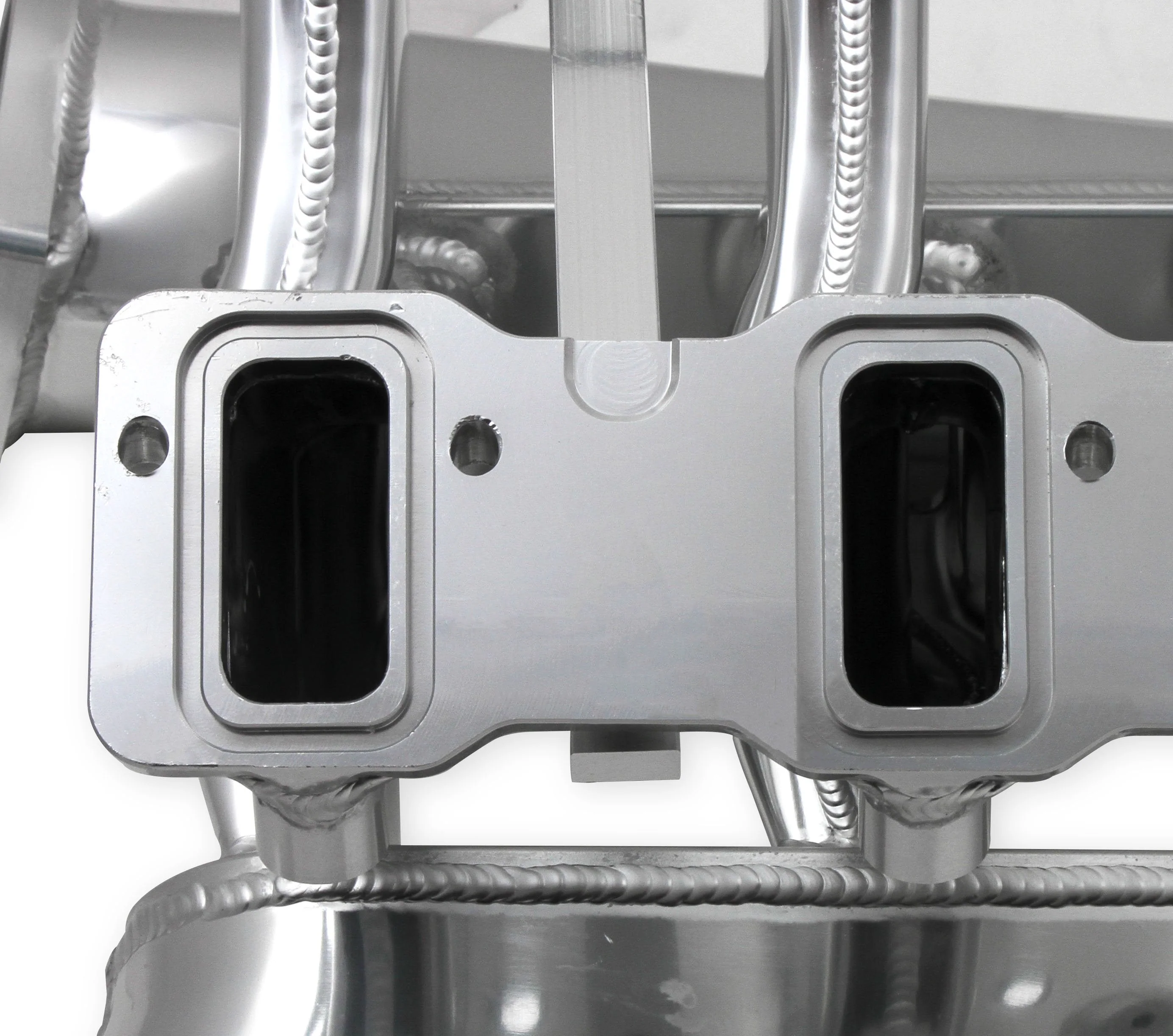 Sniper EFI Fabricated Intake Manifold Dual Plenum 102mm GM LS3/L92, and Fuel Rail Kit - Silver - Image 9