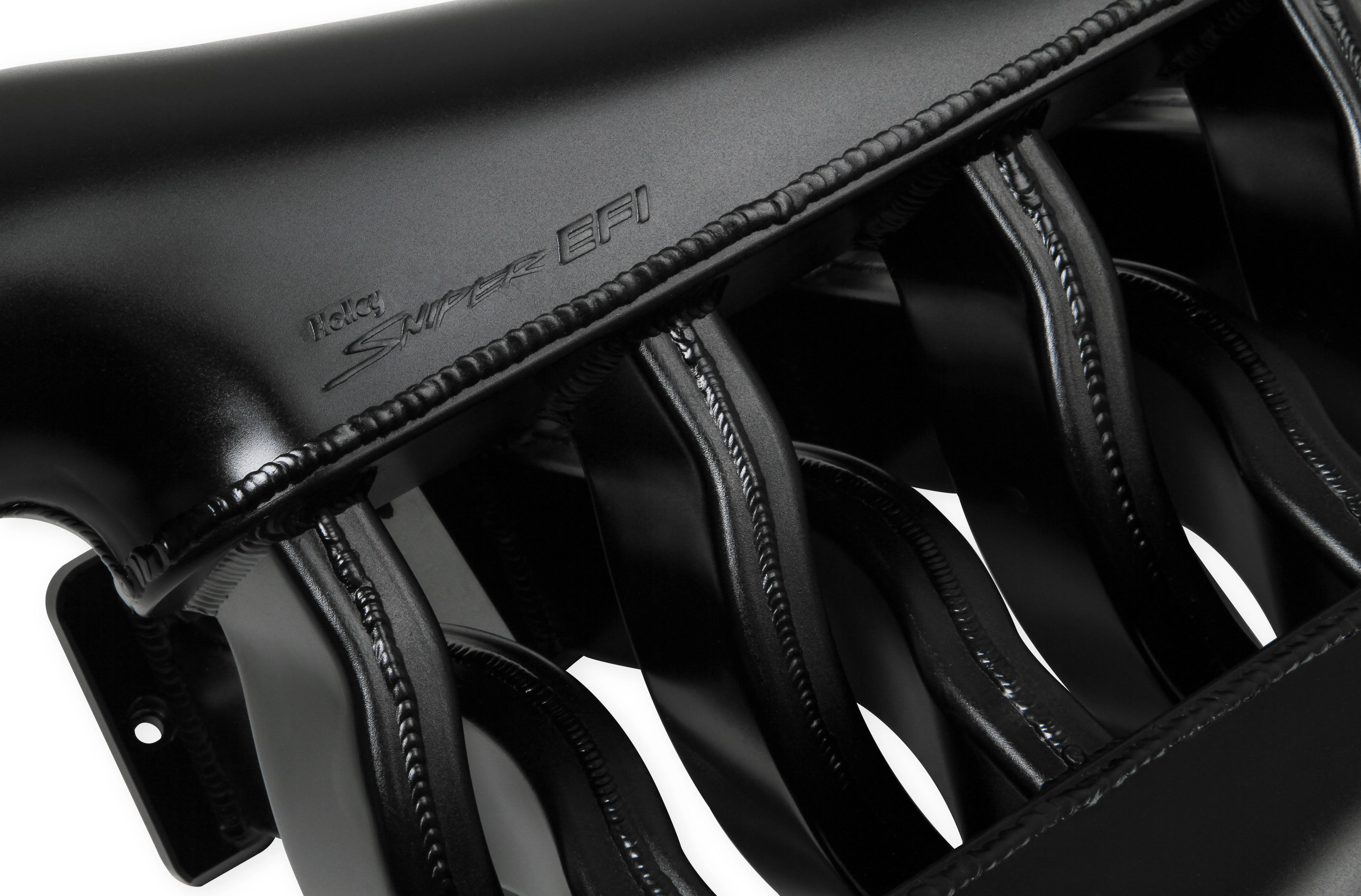 Sniper EFI Fabricated Intake Manifold Dual Plenum 92mm GM LS3/L92, and Fuel Rail Kit - Black - Image 10