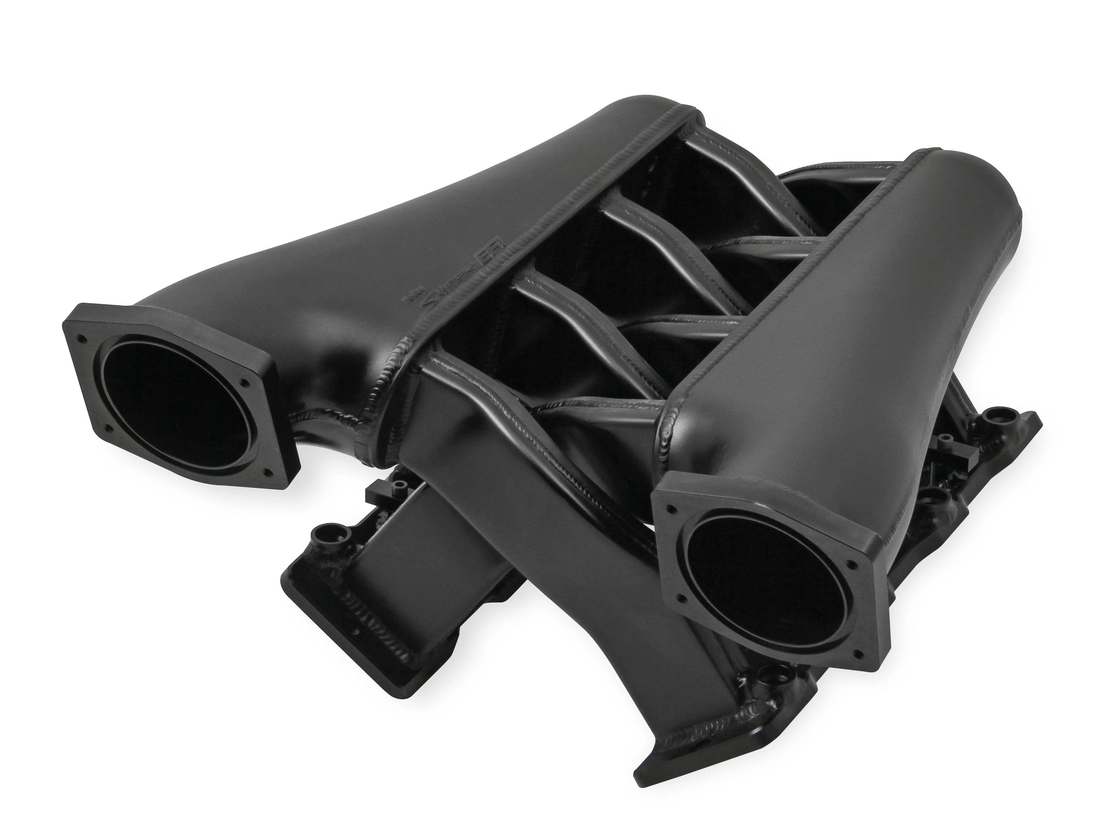 Sniper EFI Fabricated Intake Manifold Dual Plenum 92mm GM LS3/L92, and Fuel Rail Kit - Black - Image 2