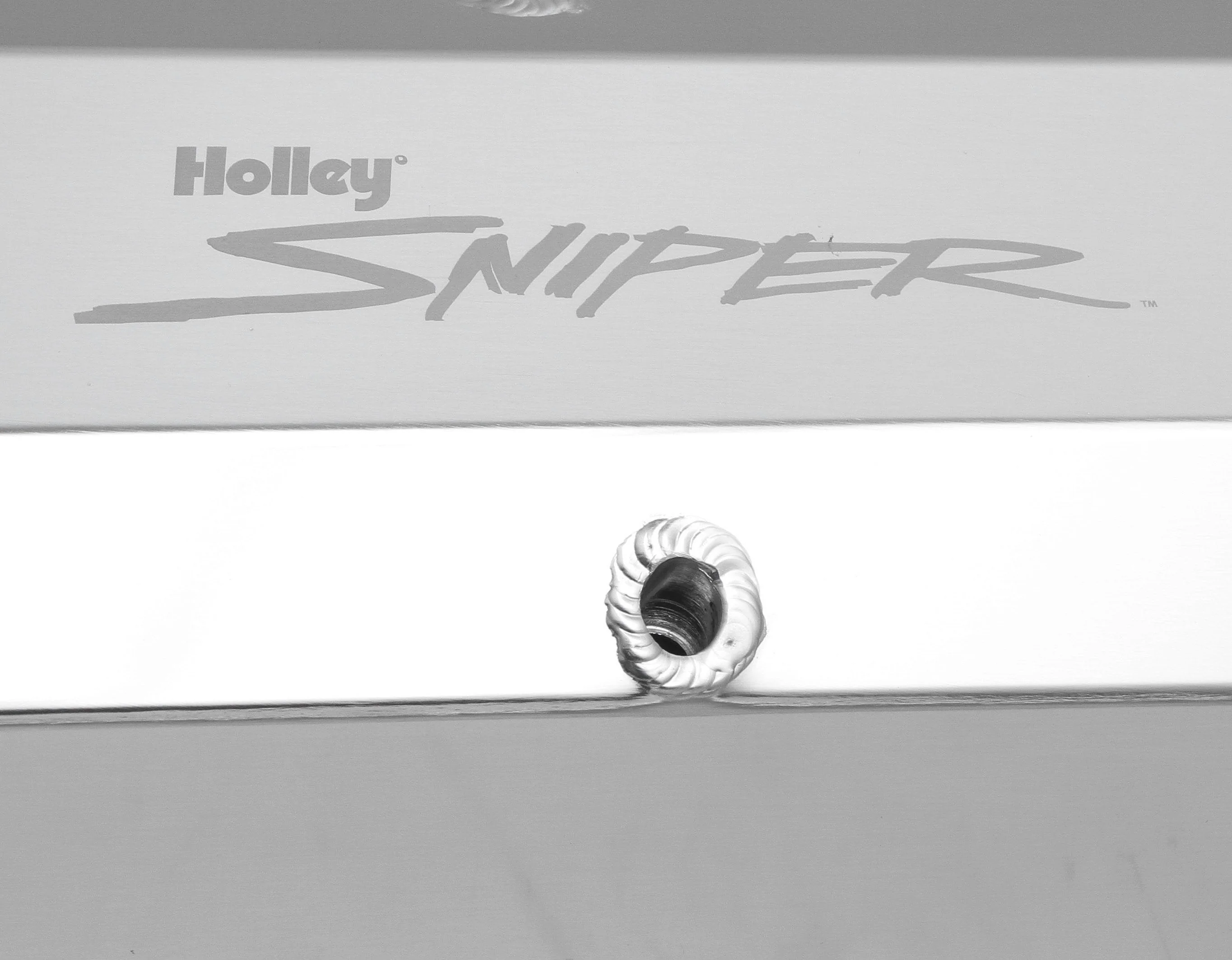 Sniper Valve Cover - Fabricated Aluminum - Ford Small Block - Natural Anodized - Image 3