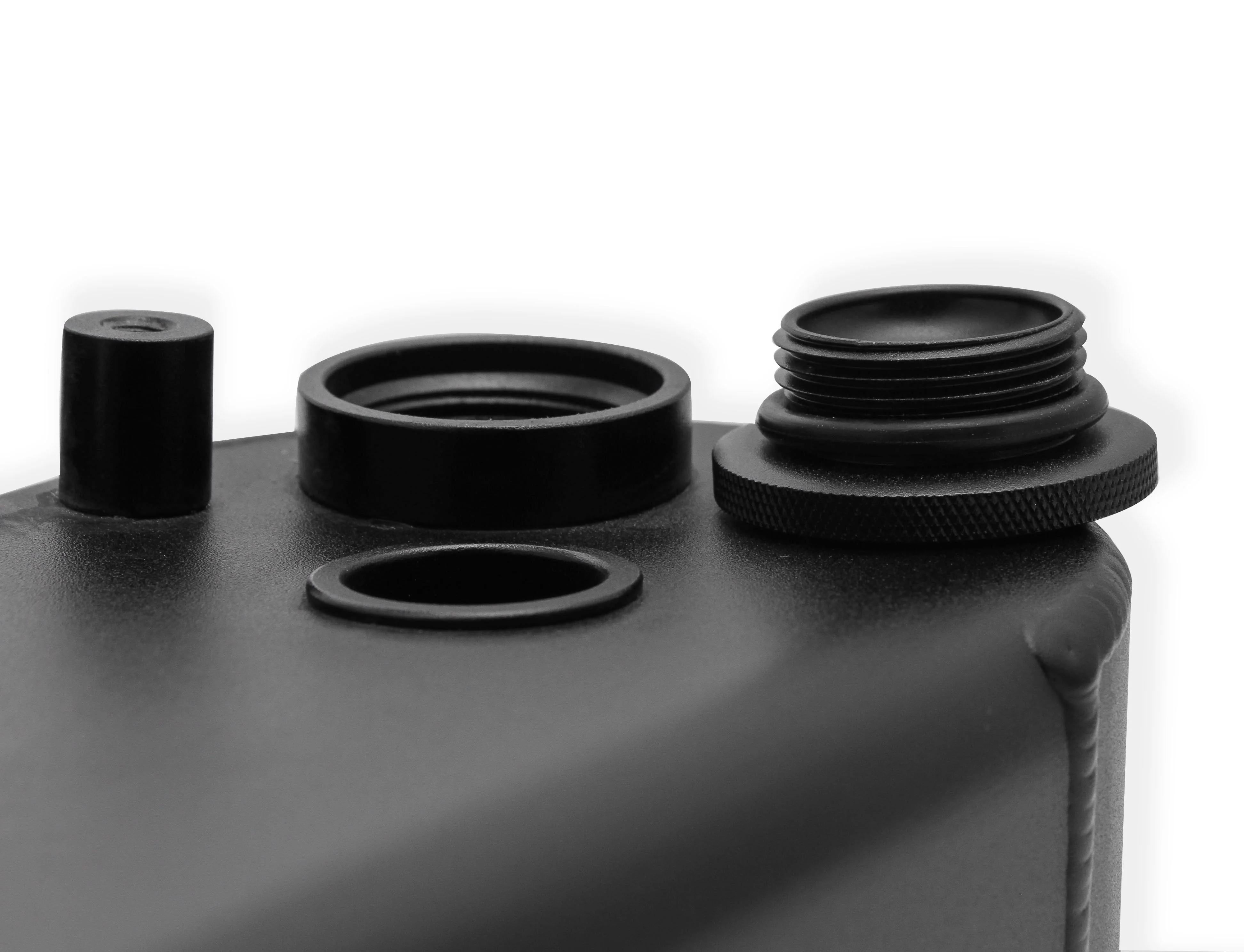 Sniper Valve Cover - Fabricated Aluminum - GM LS Engines - Satin Black - Image 6