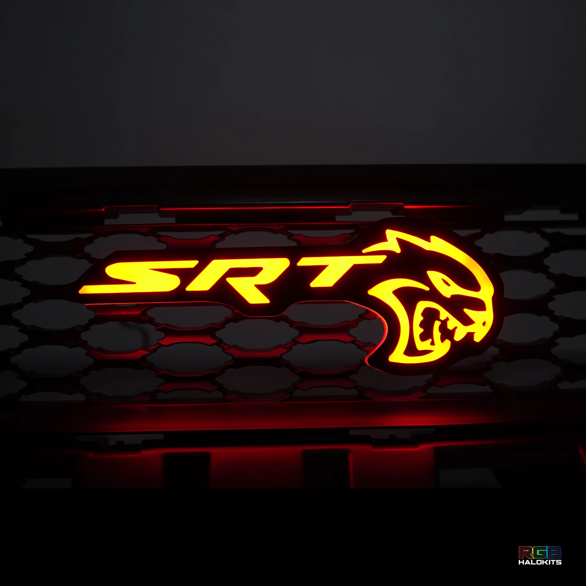 SRT Hellcat LED Emblem Badge: (Multicolor) - Image 8