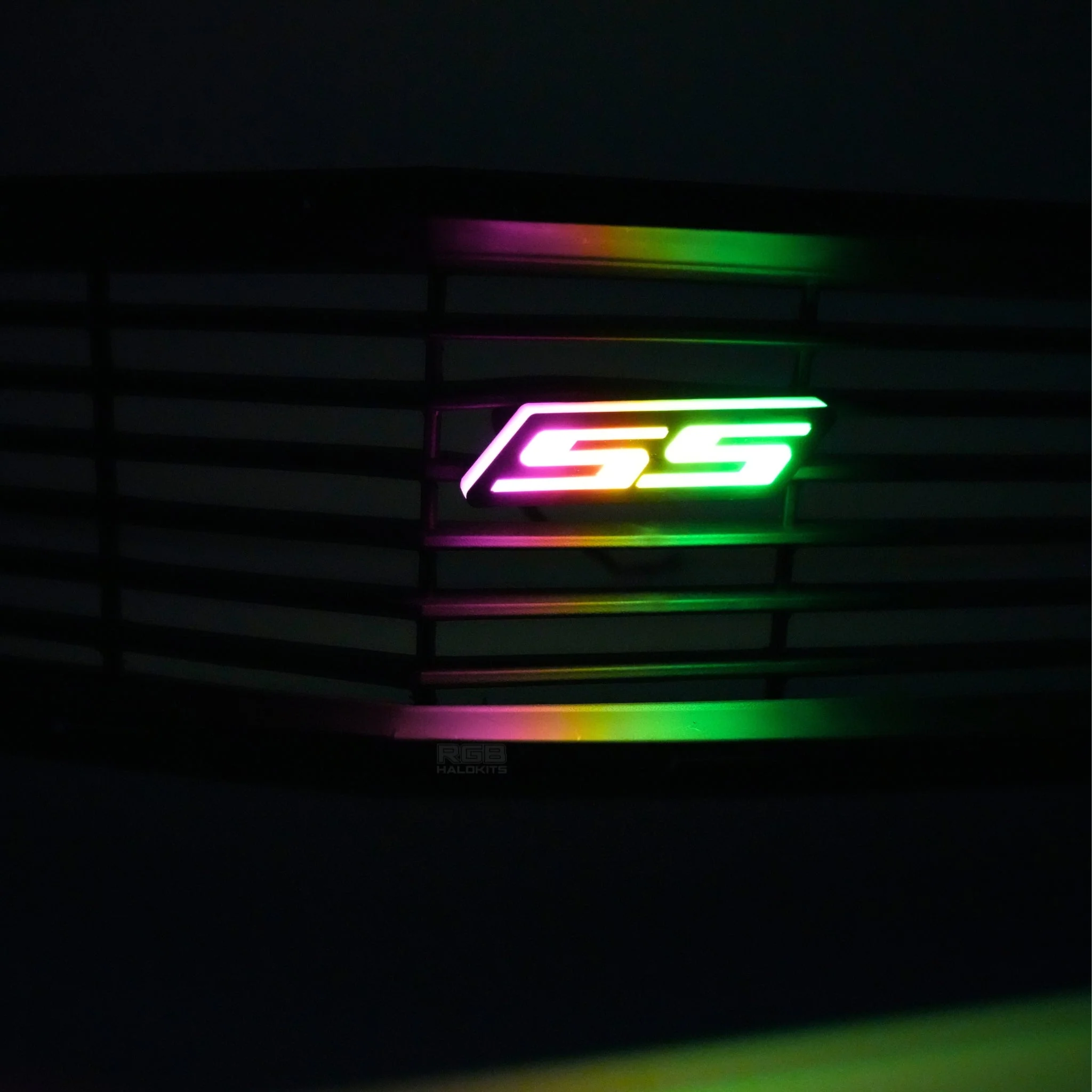 SS LED Emblem Badge: Multicolor Flow (for Chevrolet) - Image 6