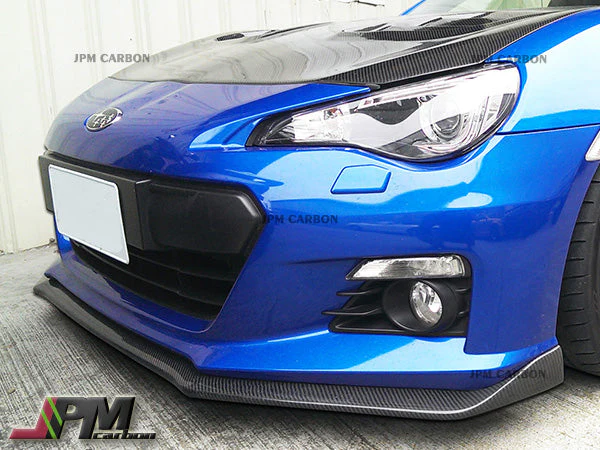 [JPMCarbon] STI Style Carbon Fiber Front Lip Fits For 2013-2016 Subaru BRZ Only - Image 3