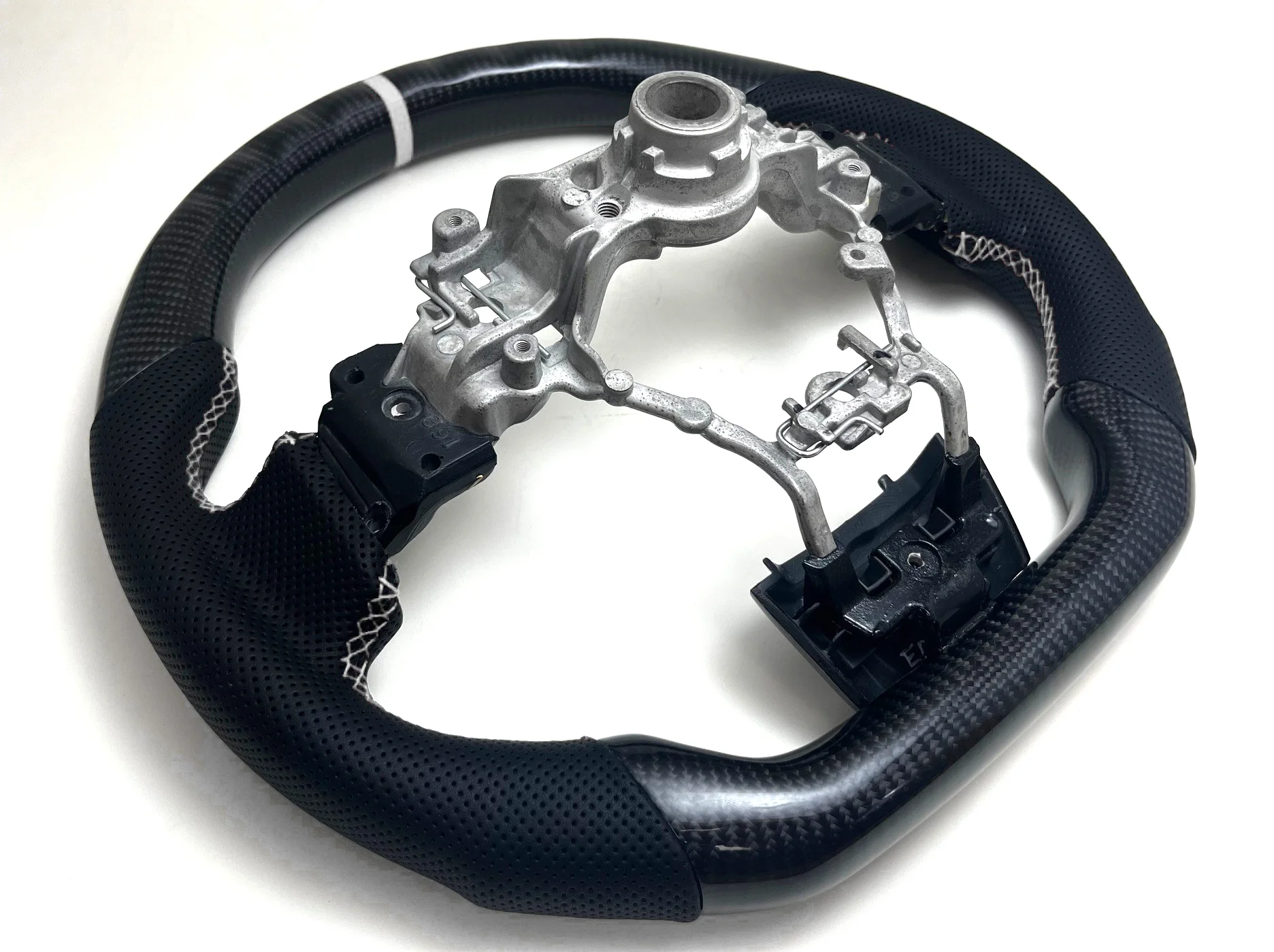 Subaru WRX Carbon Fiber Steering Wheel Option 2 - Image 4