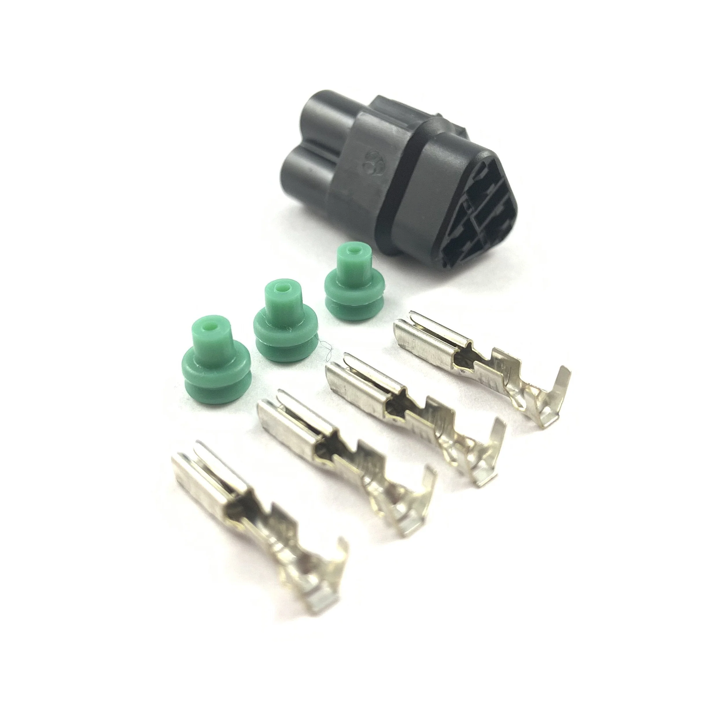 Suzuki Hayabusa (Gen I) GSX1300R 3-Pin Throttle Position Sensor TPS Connector Plug Kit - Image 2