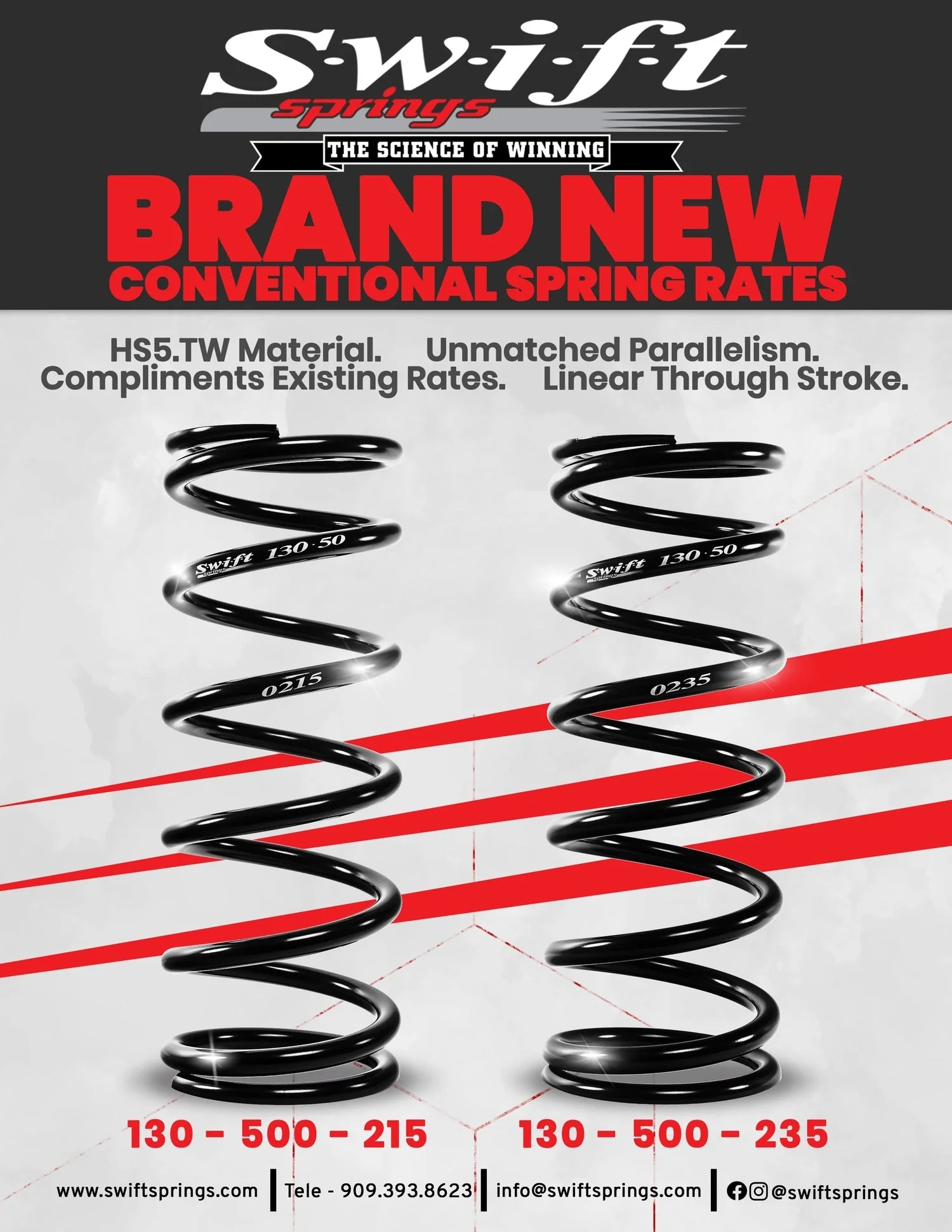 Swift Springs Standard Conventional Springs - OD: 5" / Length: 13" - Image 3
