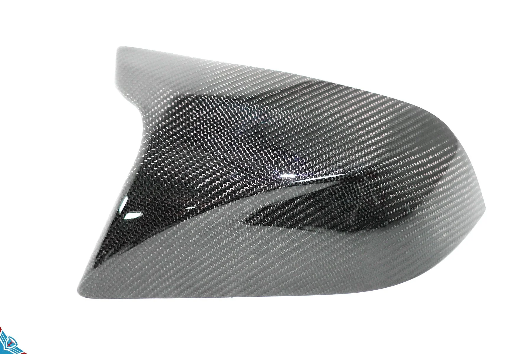 Tesla Model 3 Full Replacement Carbon Fiber Bull Horn Mirror Covers [Various Finishes] | FYBR Aerodynamics - Image 3
