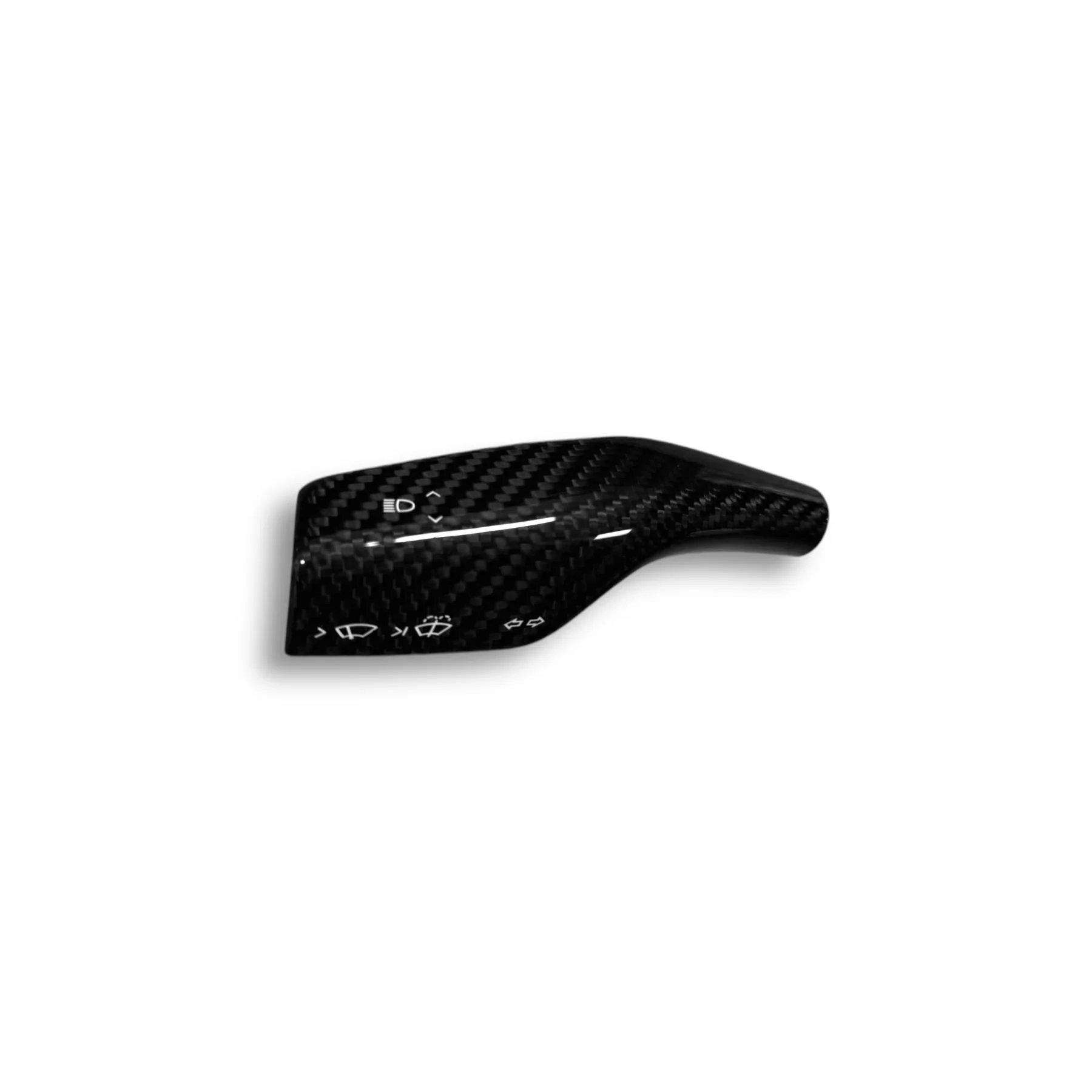 Tesla Model 3 & Y Carbon Fiber Steering Shift Stalk Covers | Palenon Performance - Image 13